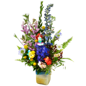 ariel-and-friends-flower-arraingement