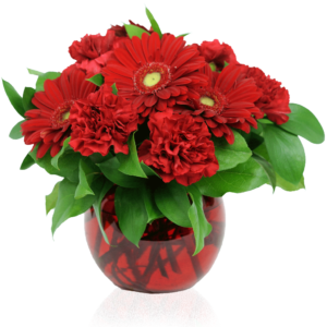 Redder Than Red Floral Bouquet