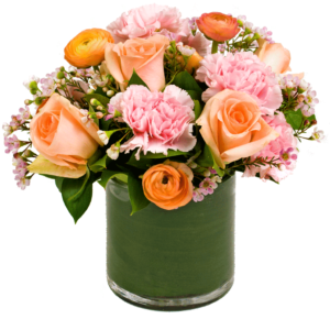 Peach Rose Passion Bouquet