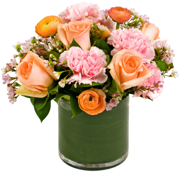 Peach Rose Passion Bouquet