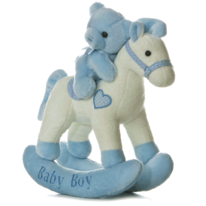 Baby Boy Musical Rocking Horse