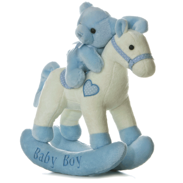 Baby Boy Musical Rocking Horse