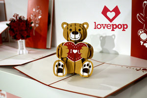 Love Pop Greeting Card