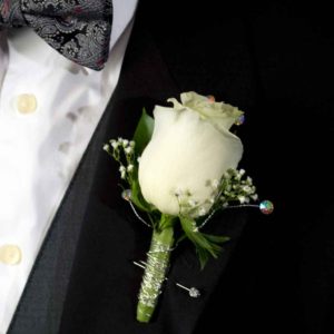 Ballroom King Boutonniere