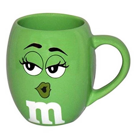 Green m&m Mug