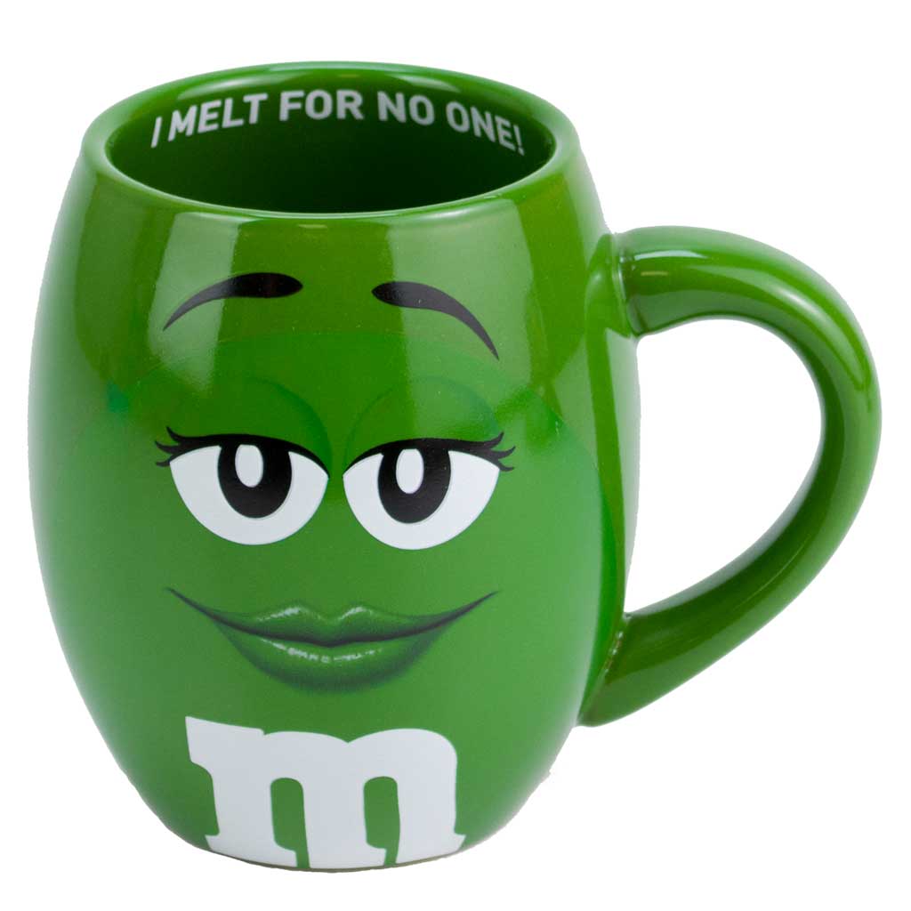 Orange M&M's Character Ceramic Mug In Box