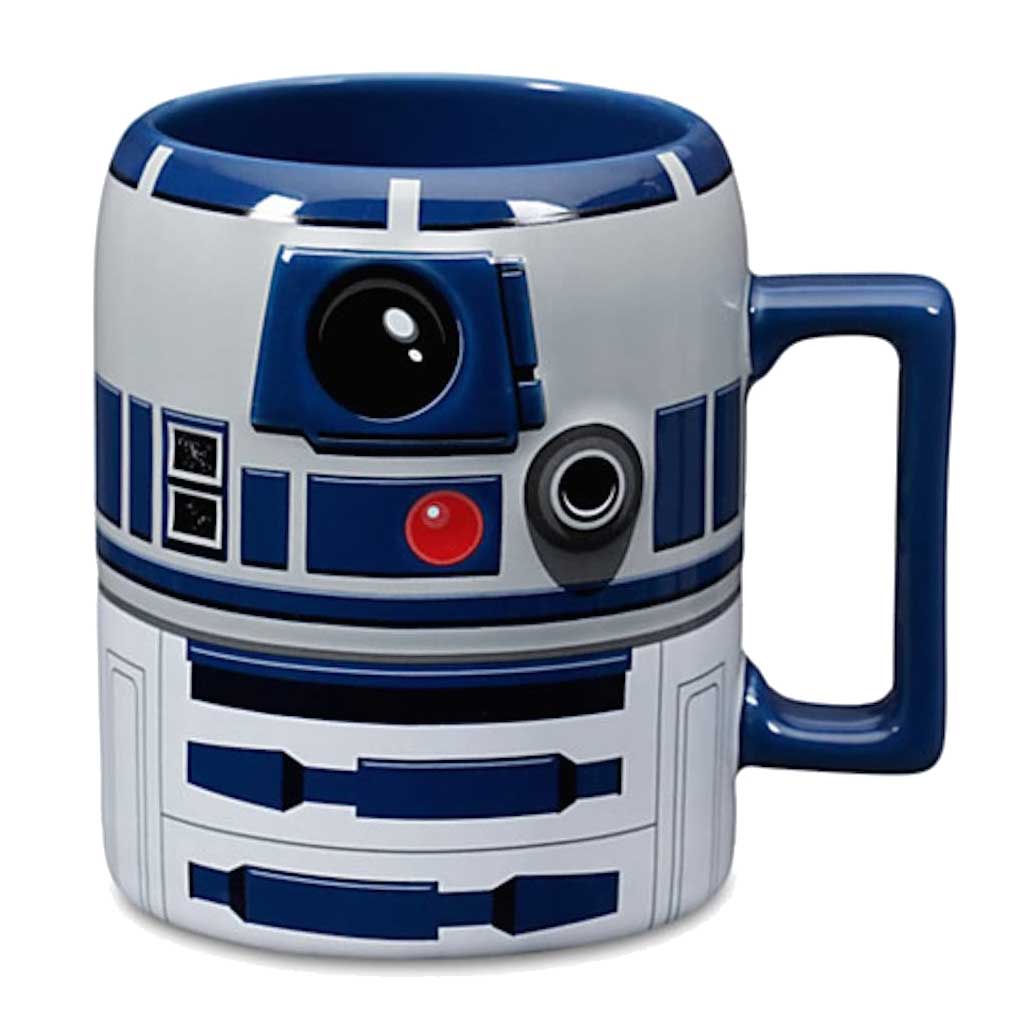 R2D2 - Star Wars Art - Purple Coffee Mug by Studio Grafiikka - Pixels