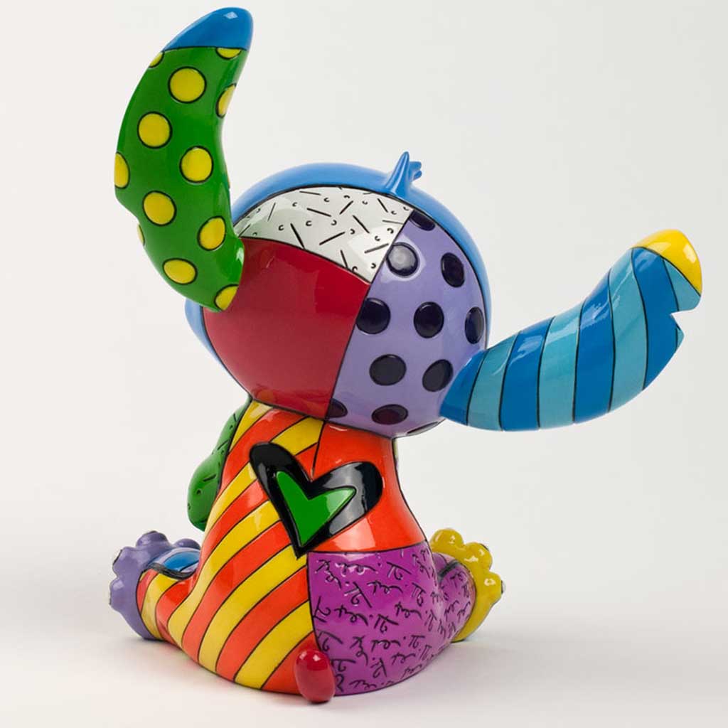 Disney's Stitch Pop Art Figurine designed by Romero Britto