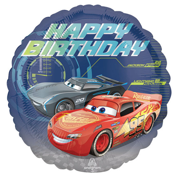 Disney's Cars Happy Birthday Balloon