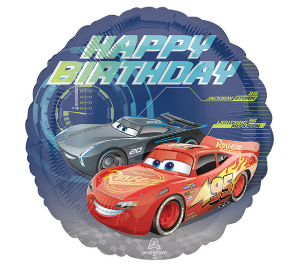 Disney's Cars Happy Birthday Balloon