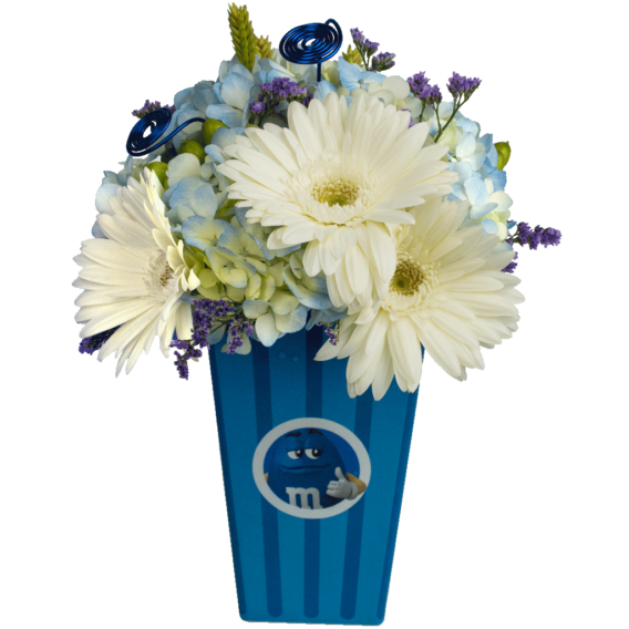 m&m Buttery Blue Bouquet