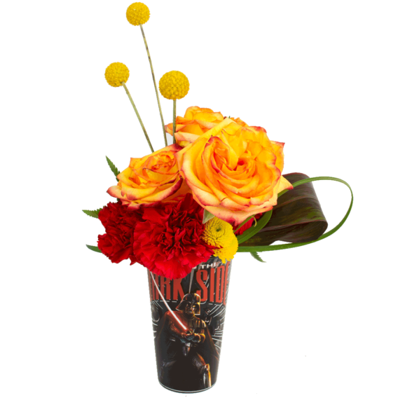 Darth Vader Pub Mug Bouquet