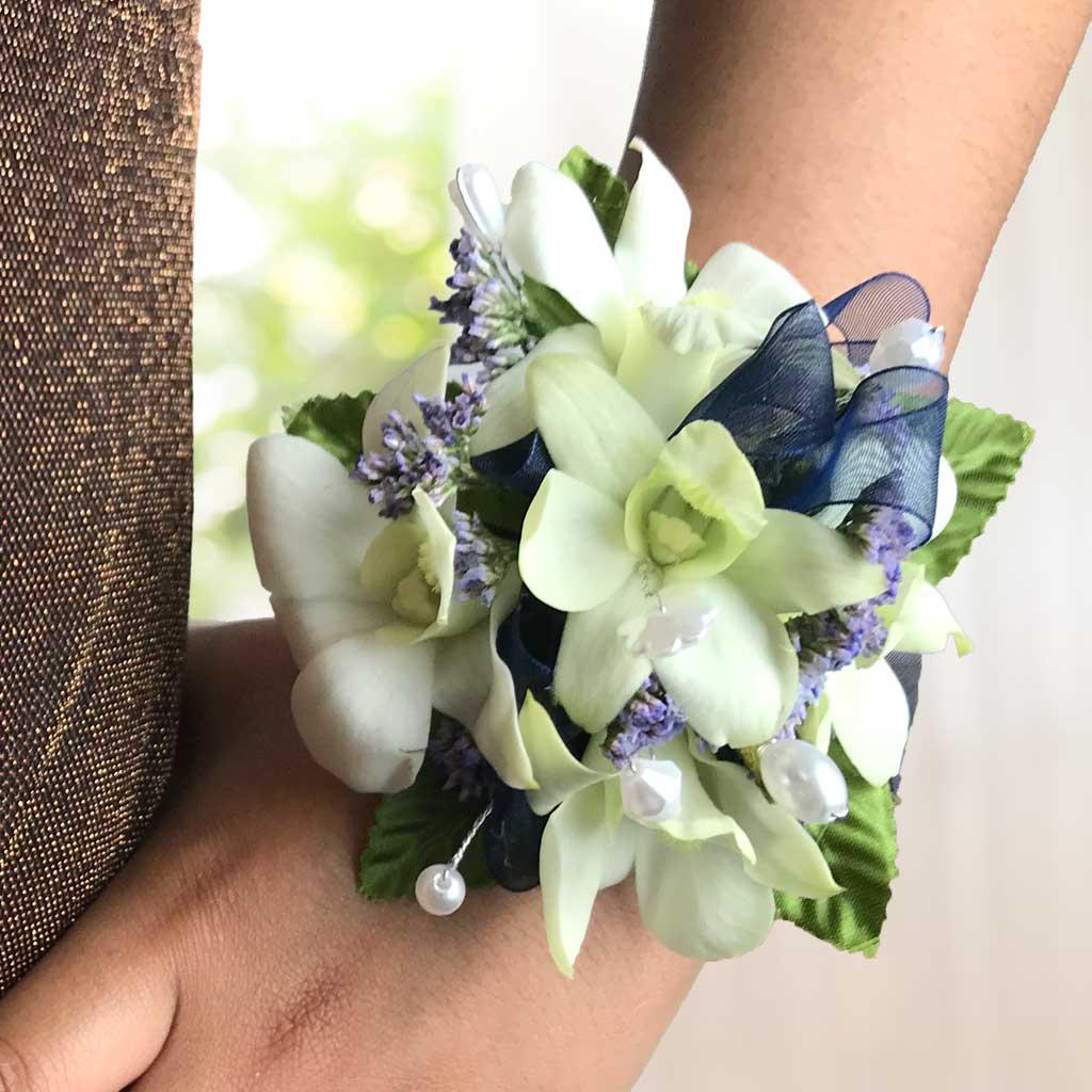 pearl corsage