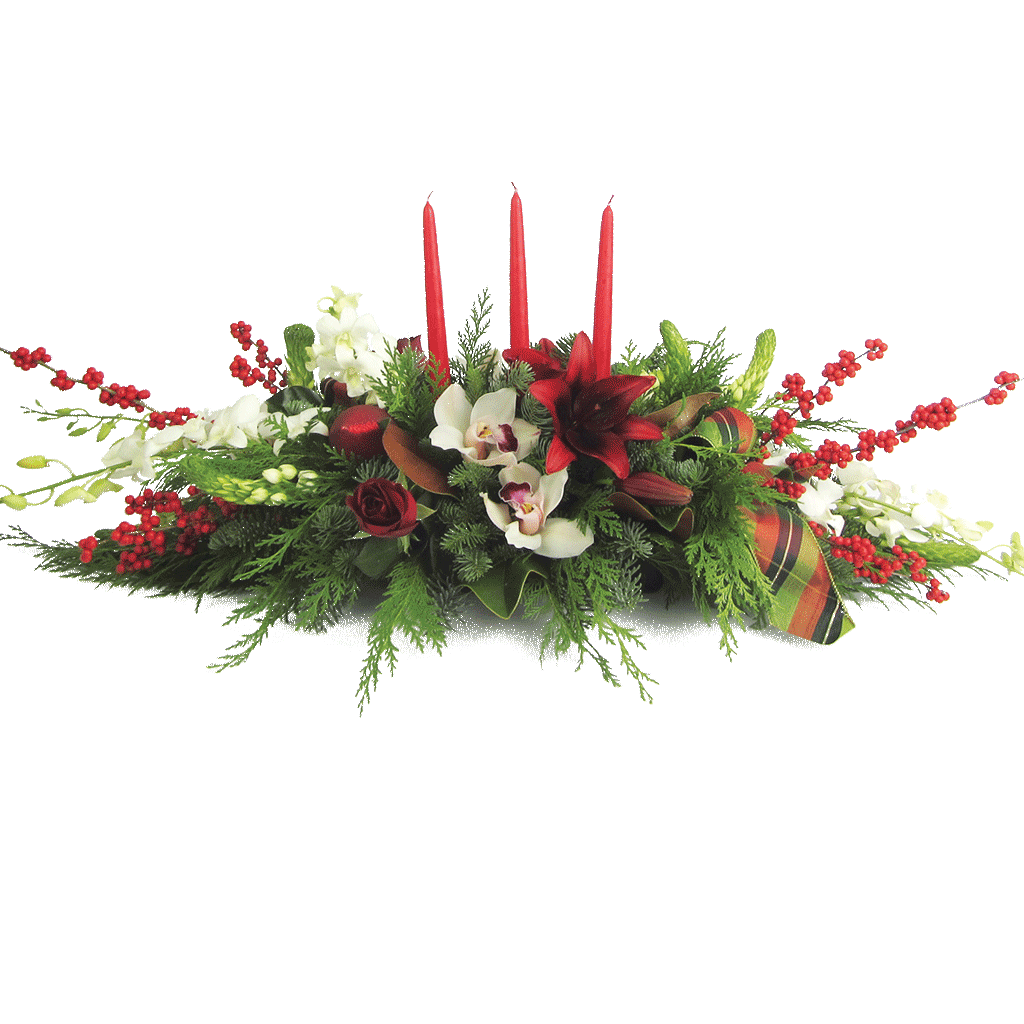 Holiday Gathering Centerpiece Designed By Karin S Florist