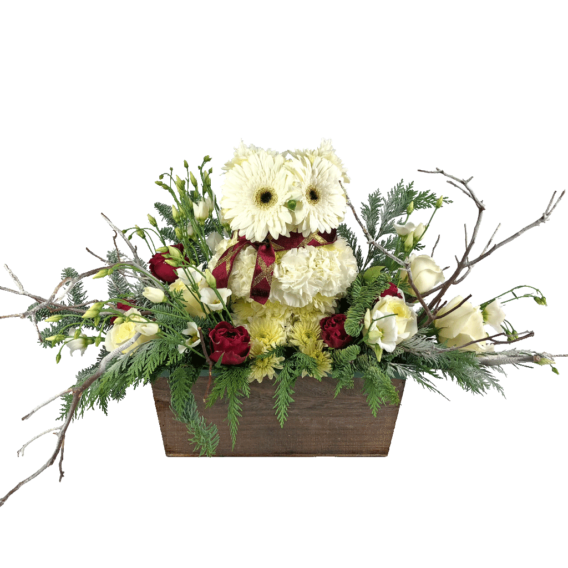 Hedwig the Owl Flower Arrangement