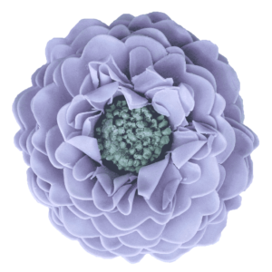 Amethyst Lavender Pincushion Soap Flower