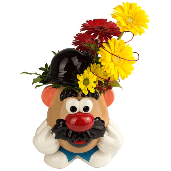Mr. Potato Head Cookie Jar Bouquet