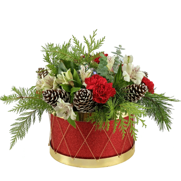 Holiday Drum Bouquet