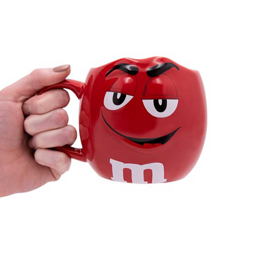 Rock Our Red m&m Flower Mug