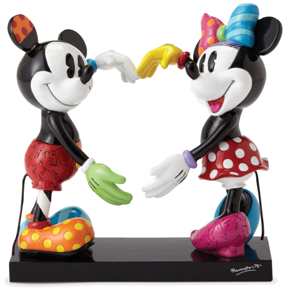 Mickey & Minnie Love Figurine