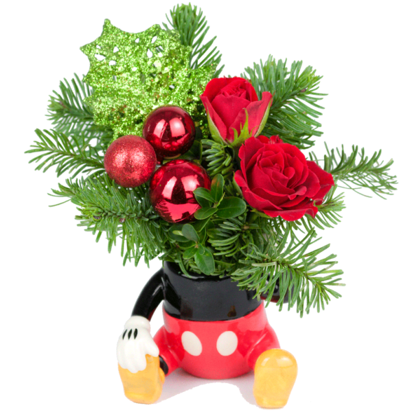 A Little Mickey Christmas Bouquet