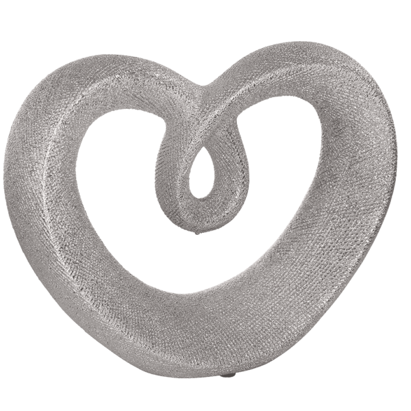 8" Beaded Heart Accent