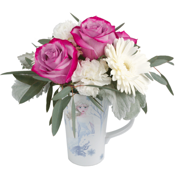 Elsa & Ana Mug Bouquet