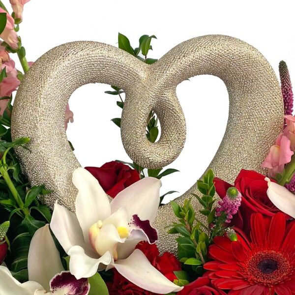 Shimmering Heart Bouquet