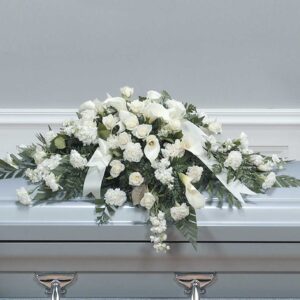 Cala lily Casket Spray