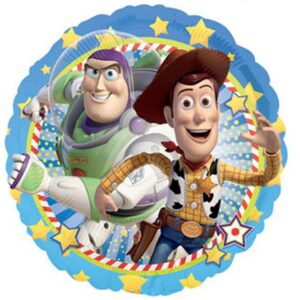 Your Space Ranger's day will soar to infinity and beyond with our 18" Disney Toy Buzz & Woody Balloon.