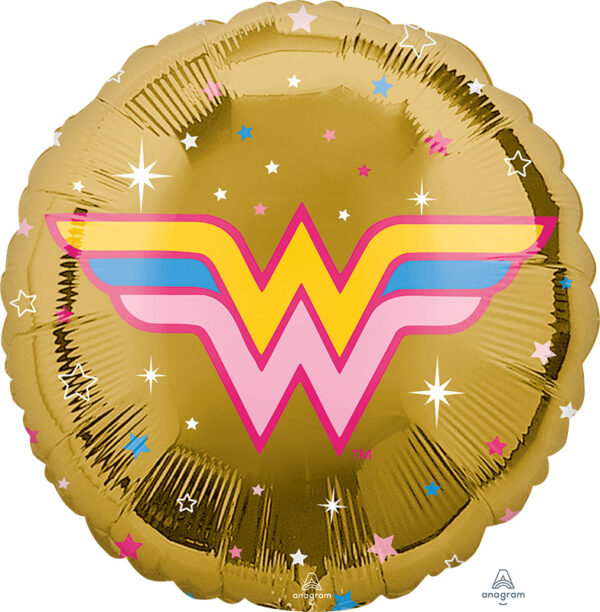 18" Wonder Woman Logo Mylar Balloon