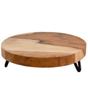 9" Wooden Plant Stand
