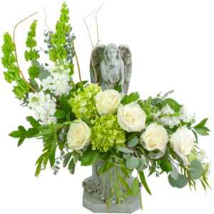 Angelic Bird Bath Bouquet