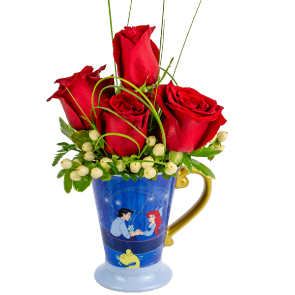 Ariel and Eric Mug Bouquet