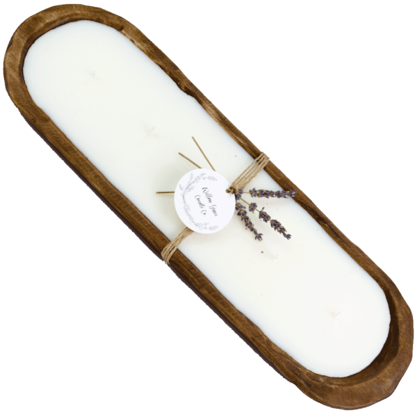 Baguette Dough Bowl Candle