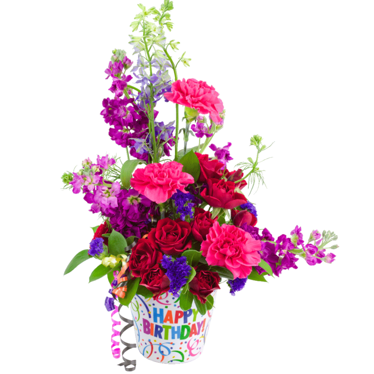 Happy Birthday Bouquet designed by Karin's Florist
