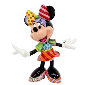 Minnie Mouse Figurine by Romero Britto