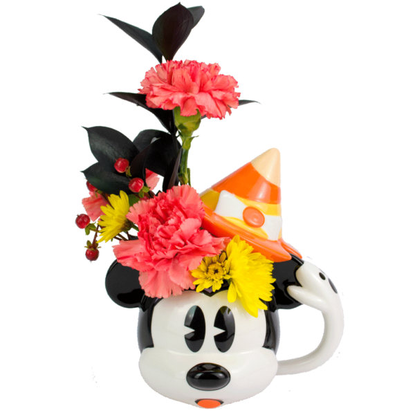 Minnie Mouse Halloween Mug Bouquet