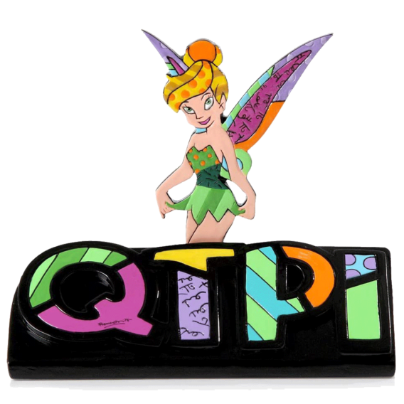 Tinkerbell - QTPI Word Plaque by Britto