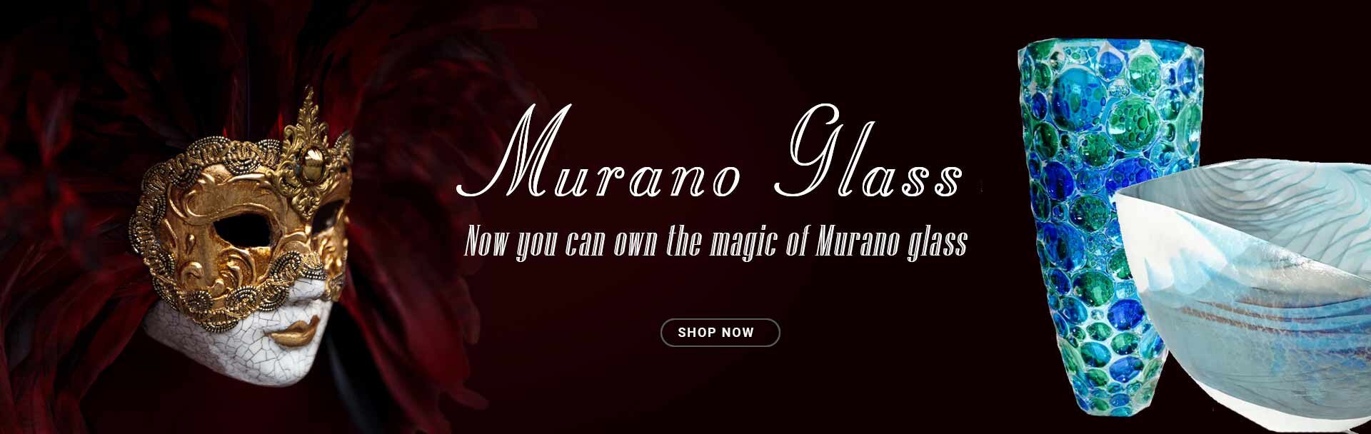 Murano Glass is at Karin's Florist.