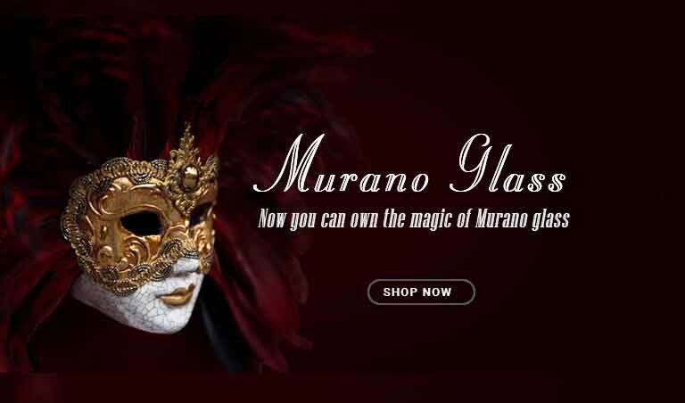 Murano Glass is at Karin's Florist.