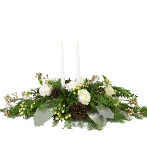 Evergreen Holiday Centerpiece