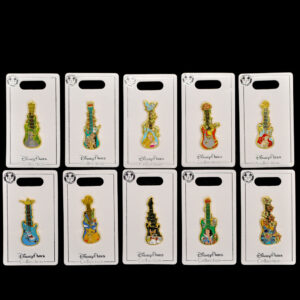 Disney Pin Set - Limited Release Guitar Pins - 10 Pin Set