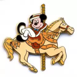 Disney Pin Set - Limited Edition Disney Carousel Pins - 8 Pin Set