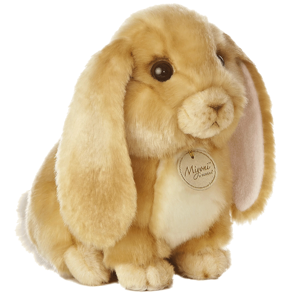 10" Tan Miyoni Lop Eared Rabbit