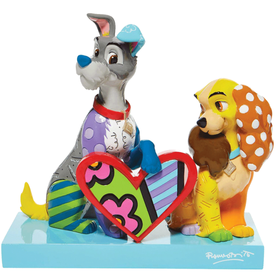 Disney's Lady & The Tramp Figurine by Britto