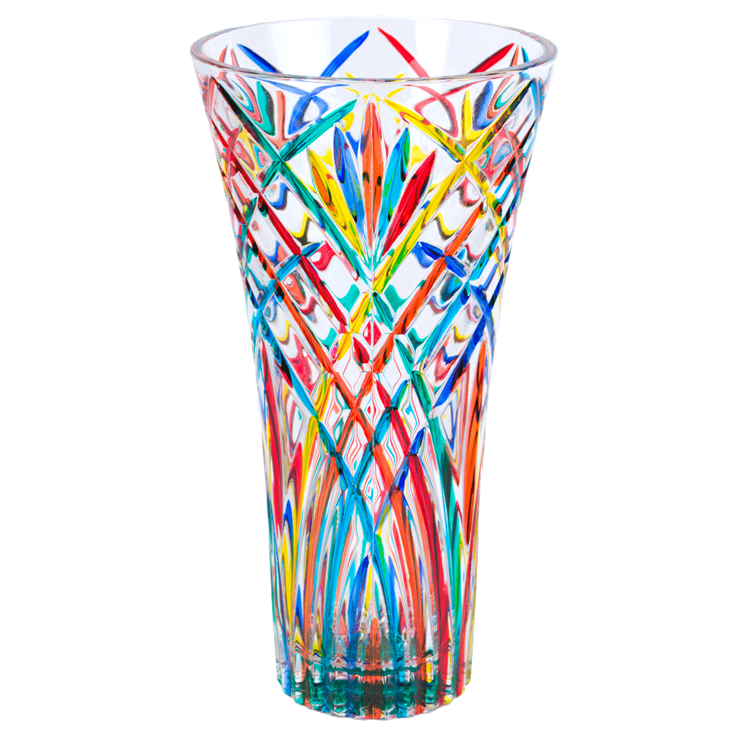 Melodia - Murano Multi Color Vase