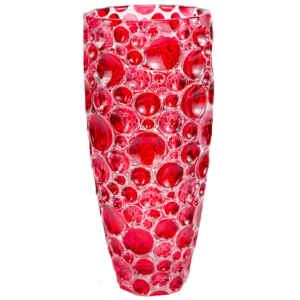Murano Glass Lisboa Red Vase