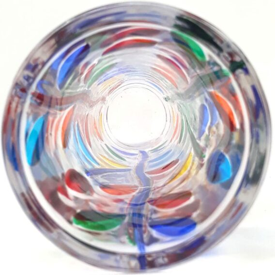 Flowervine - Tree of Life Murano Multi Color Bud Vase