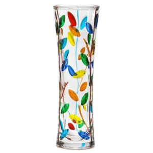 Flowervine - Tree of Life Murano Multi Color Bud Vase